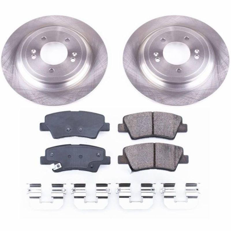 Power Stop 17-18 Kia Sportage Rear Autospecialty Brake Kit-Brake Kits - OE-Grocery Getter Performance