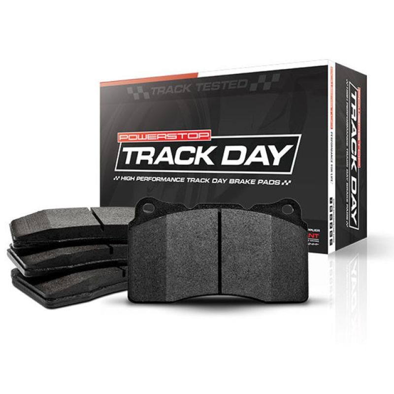 Power Stop 17-19 Fiat 124 Spider Front Track Day Brake Pads-Brake Pads - Racing-Grocery Getter Performance