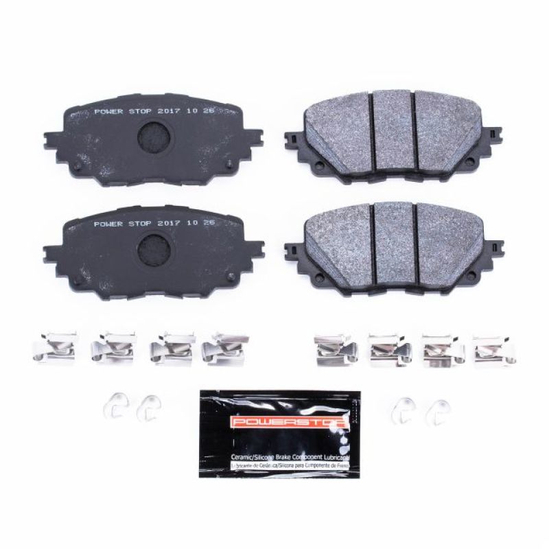 Power Stop 17-19 Fiat 124 Spider Front Track Day SPEC Brake Pads-Brake Pads - Racing-Grocery Getter Performance