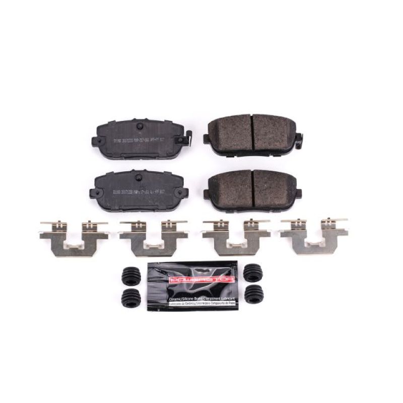 Power Stop 17-19 Fiat 124 Spider Rear Z23 Evolution Sport Brake Pads w/Hardware-Brake Pads - Performance-Grocery Getter Performance
