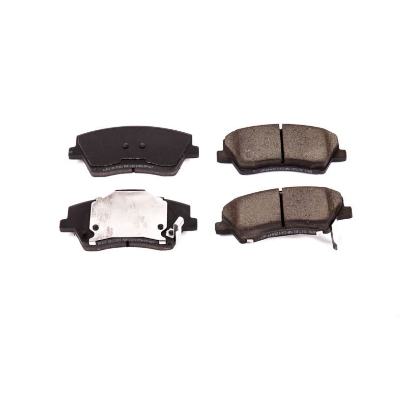 Power Stop 17-19 Hyundai Elantra Front Z16 Evolution Ceramic Brake Pads-Brake Pads - OE-Grocery Getter Performance