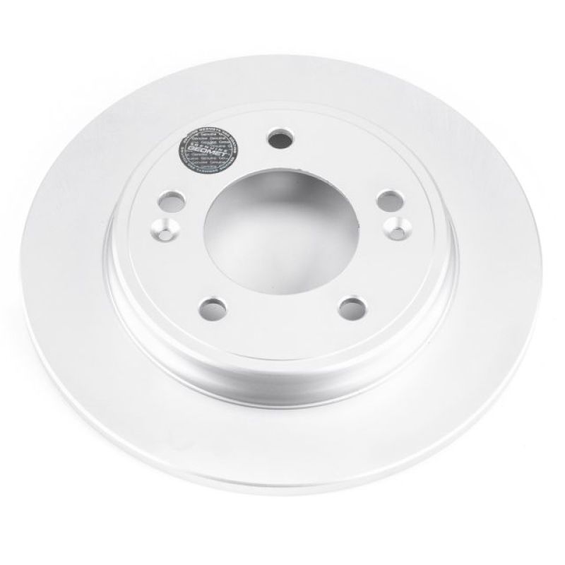 Power Stop 17-19 Hyundai Ioniq Rear Evolution Geomet Coated Rotor-Brake Rotors - OE - Cryo-Grocery Getter Performance
