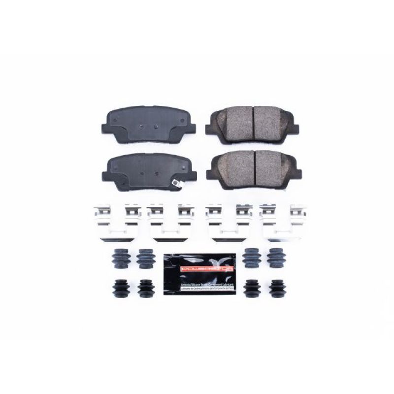 Power Stop 18-19 Genesis G80 Rear Z23 Evolution Sport Brake Pads w/Hardware-Brake Pads - Performance-Grocery Getter Performance