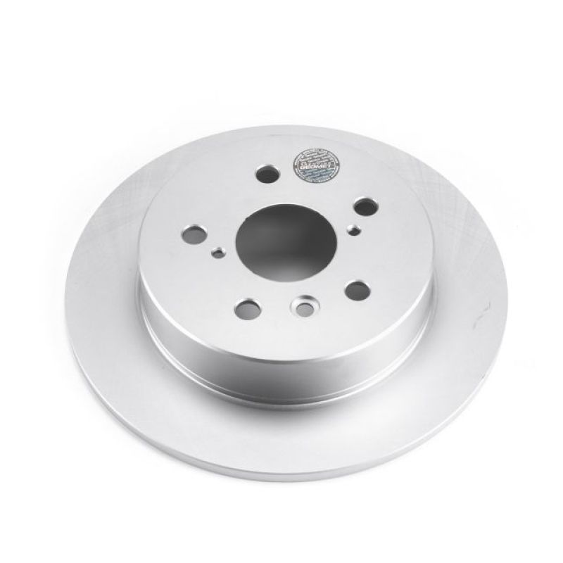 Power Stop 18-19 Toyota Camry Rear Evolution Geomet Coated Rotor-Brake Rotors - OE - Cryo-Grocery Getter Performance