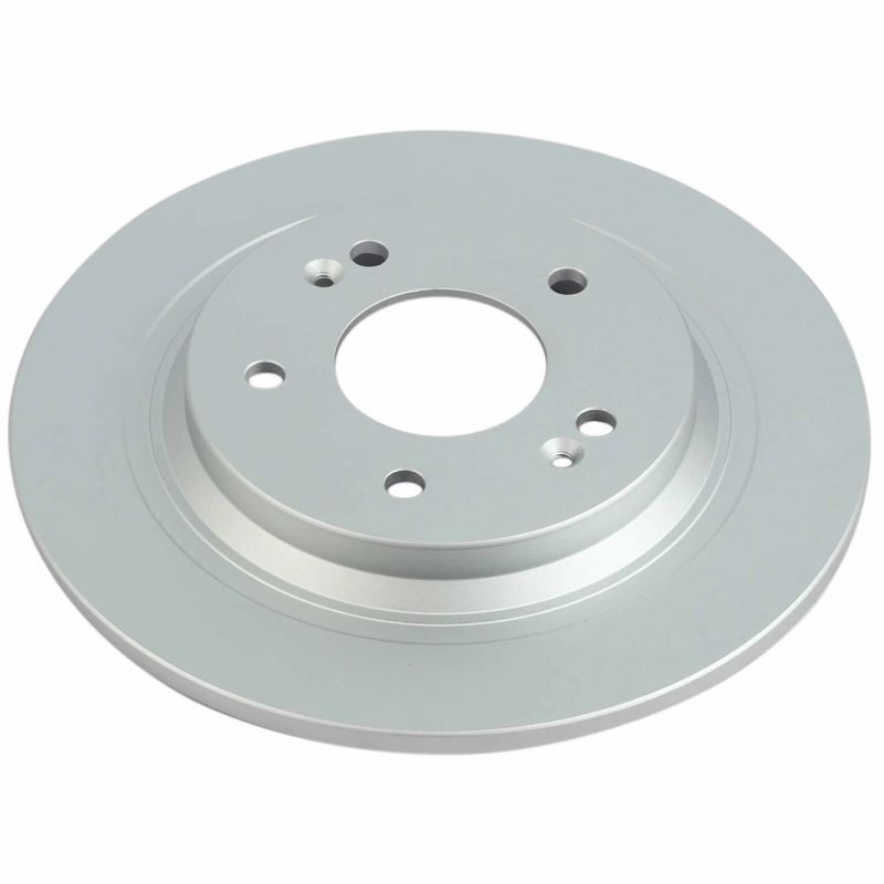 Power Stop 18-20 Hyundai Kona Rear Evolution Geomet Coated Rotor-Brake Rotors - OE - Cryo-Grocery Getter Performance