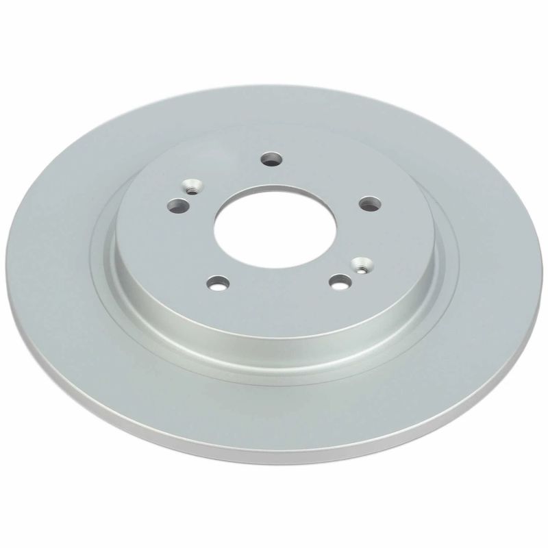 Power Stop 19-20 Hyundai Santa Fe Rear Evolution Geomet Coated Rotor-Brake Rotors - OE - Cryo-Grocery Getter Performance
