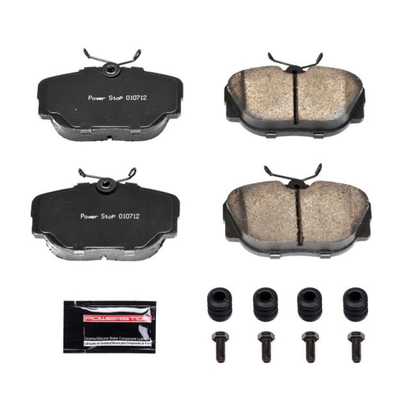Power Stop 1991 BMW 318i Front or Rear Z23 Evolution Sport Brake Pads w/Hardware-Brake Pads - Performance-Grocery Getter Performance