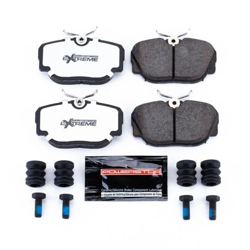Power Stop 1991 BMW 318i Front or Rear Z26 Extreme Street Brake Pads w/Hardware-Brake Pads - Performance-Grocery Getter Performance