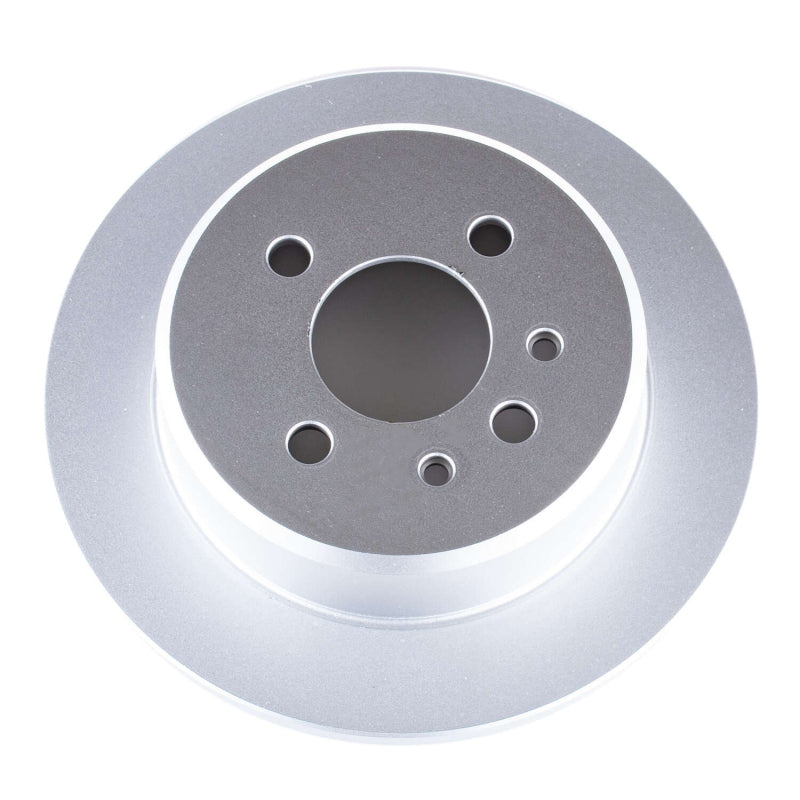 Power Stop 1991 BMW 318i Rear Evolution High Carbon Geomet Coated Rotor-Brake Rotors - OE - Cryo-Grocery Getter Performance