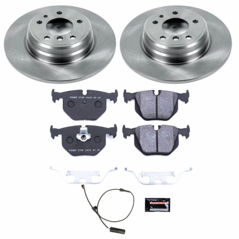 Power Stop 1995 BMW 740i Rear Track Day Brake Kit-Brake Kits - Performance Blank-Grocery Getter Performance