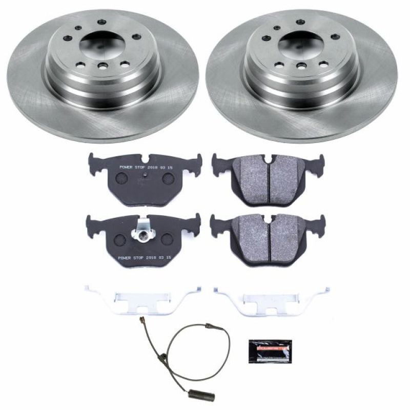 Power Stop 1995 BMW 740i Rear Track Day SPEC Brake Kit-Brake Kits - Performance Blank-Grocery Getter Performance