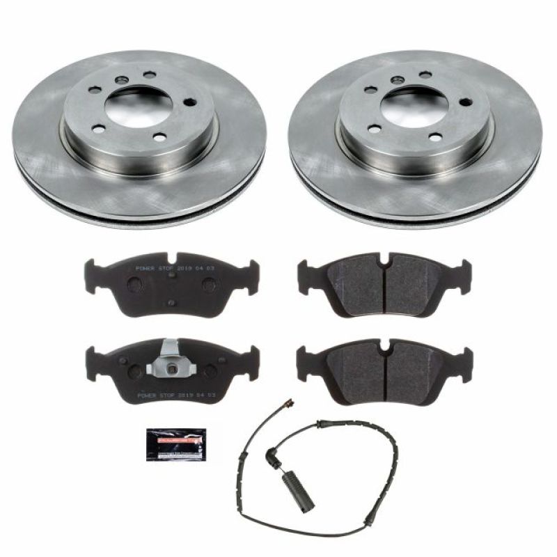 Power Stop 2000 BMW 323i Front Track Day SPEC Brake Kit-Brake Kits - Performance Blank-Grocery Getter Performance