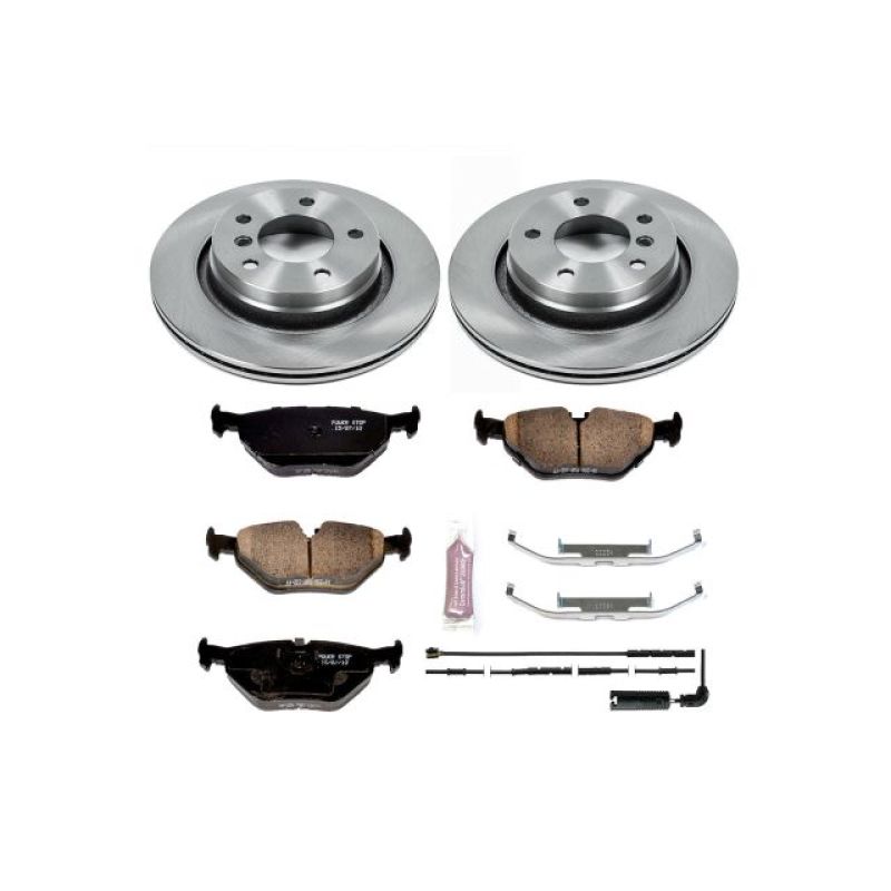 Power Stop 2000 BMW 323i Rear Autospecialty Brake Kit-Brake Kits - OE-Grocery Getter Performance