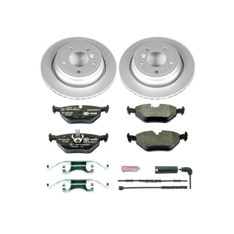 Power Stop 2000 BMW 323i Rear Euro-Stop Brake Kit-Brake Kits - OE-Grocery Getter Performance