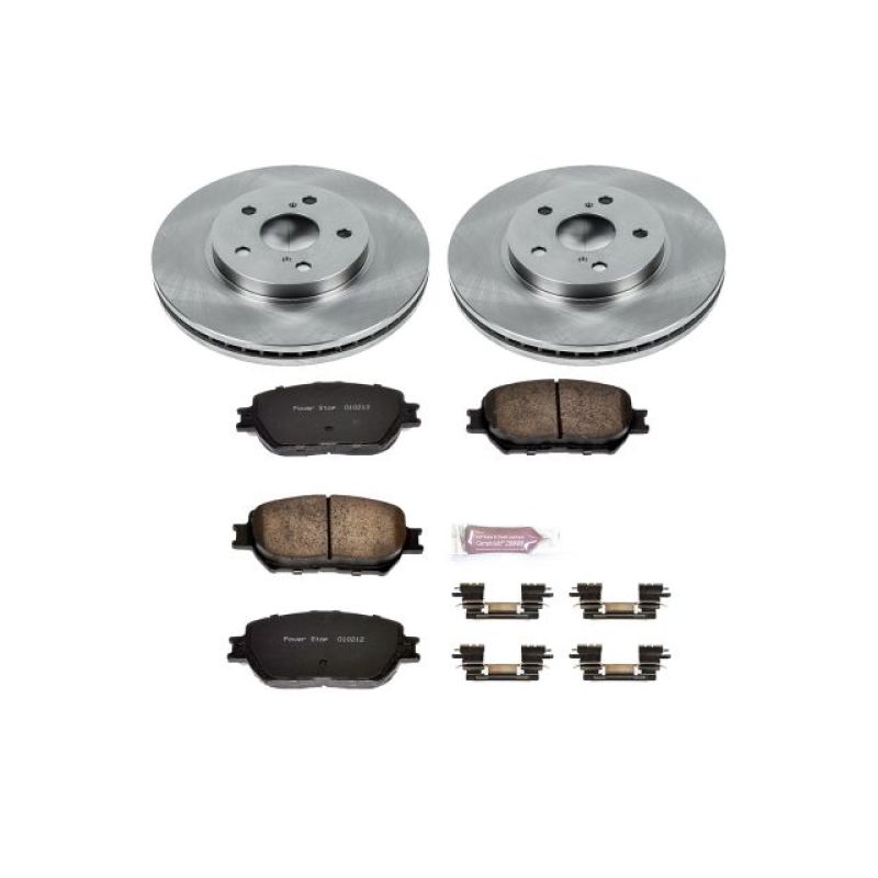 Power Stop 2002 Toyota Camry Front Autospecialty Brake Kit-Brake Kits - OE-Grocery Getter Performance
