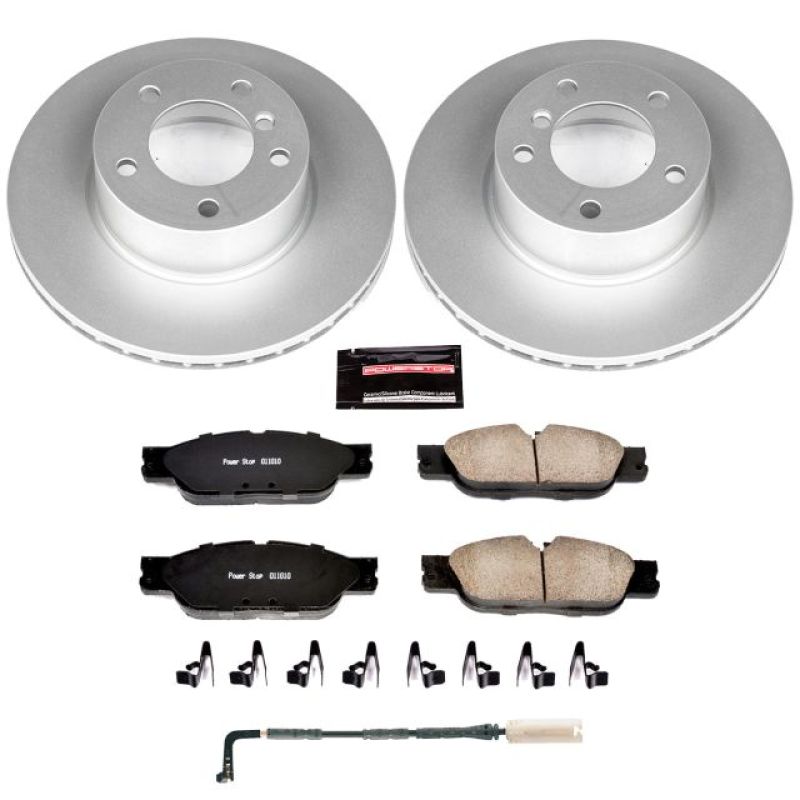 Power Stop 2006 BMW 325xi Front Z23 Evolution Sport Coated Brake Kit-Brake Kits - Performance D&S-Grocery Getter Performance