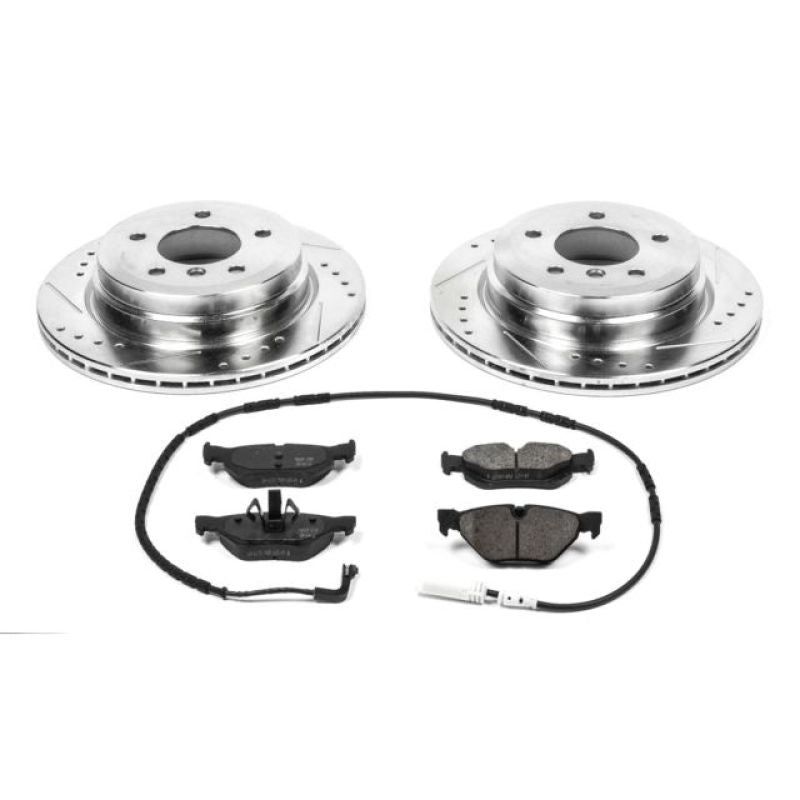 Power Stop 2006 BMW 325xi Rear Z23 Evolution Sport Brake Kit-Brake Kits - Performance D&S-Grocery Getter Performance