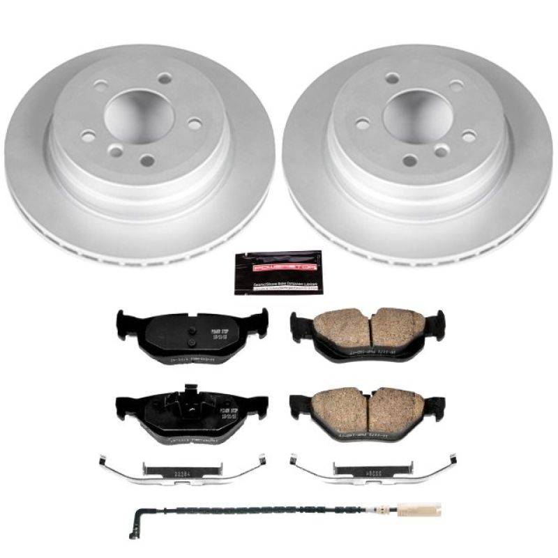 Power Stop 2006 BMW 325xi Rear Z23 Evolution Sport Coated Brake Kit-Brake Kits - Performance D&S-Grocery Getter Performance
