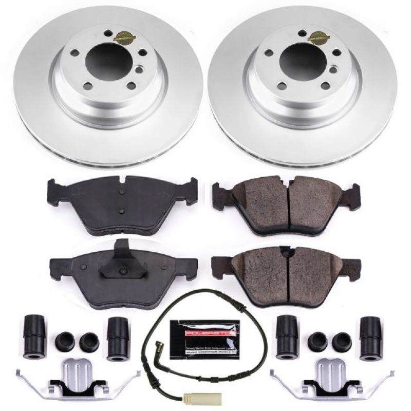Power Stop 2006 BMW 330i Front Z23 Evolution Sport Coated Brake Kit-Brake Kits - Performance D&S-Grocery Getter Performance