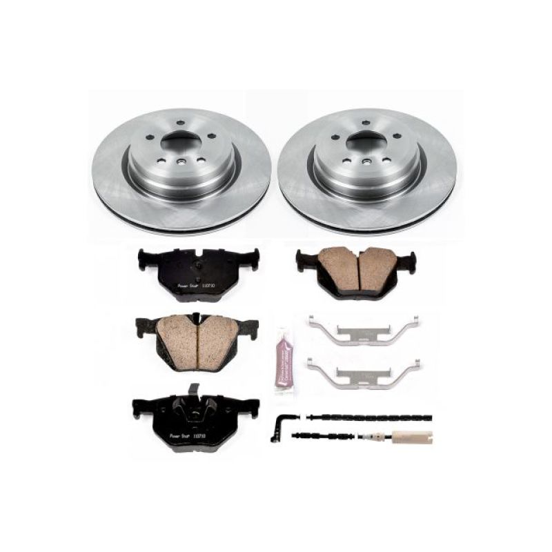Power Stop 2006 BMW 330i Rear Autospecialty Brake Kit-Brake Kits - OE-Grocery Getter Performance