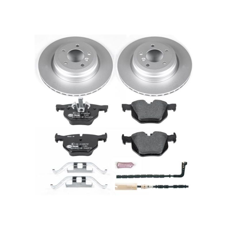 Power Stop 2006 BMW 330i Rear Euro-Stop Brake Kit-Brake Kits - OE-Grocery Getter Performance