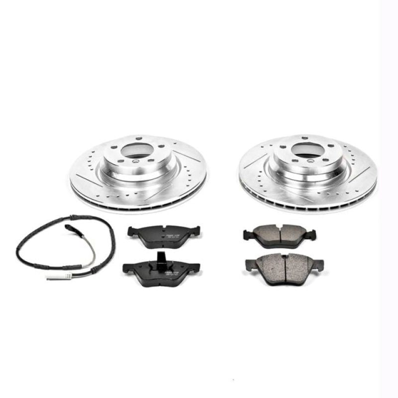 Power Stop 2006 BMW 330xi Front Z23 Evolution Sport Brake Kit-Brake Kits - Performance D&S-Grocery Getter Performance
