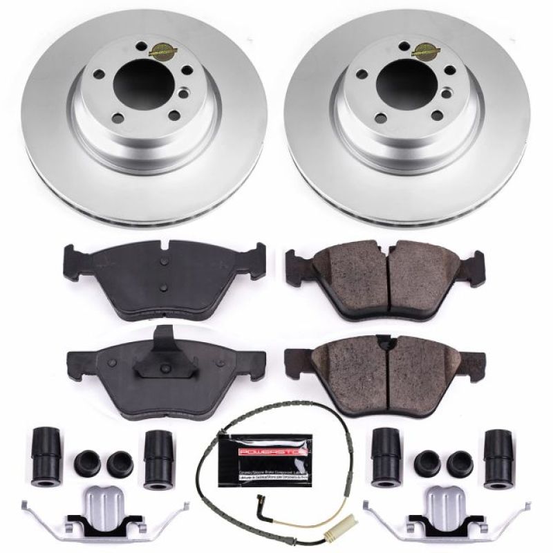 Power Stop 2006 BMW 330xi Front Z23 Evolution Sport Coated Brake Kit-Brake Kits - Performance D&S-Grocery Getter Performance