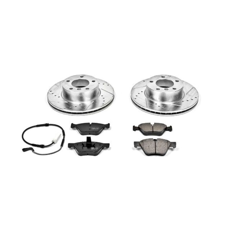 Power Stop 2007 BMW 328i Front Z23 Evolution Sport Brake Kit-Brake Kits - Performance D&S-Grocery Getter Performance