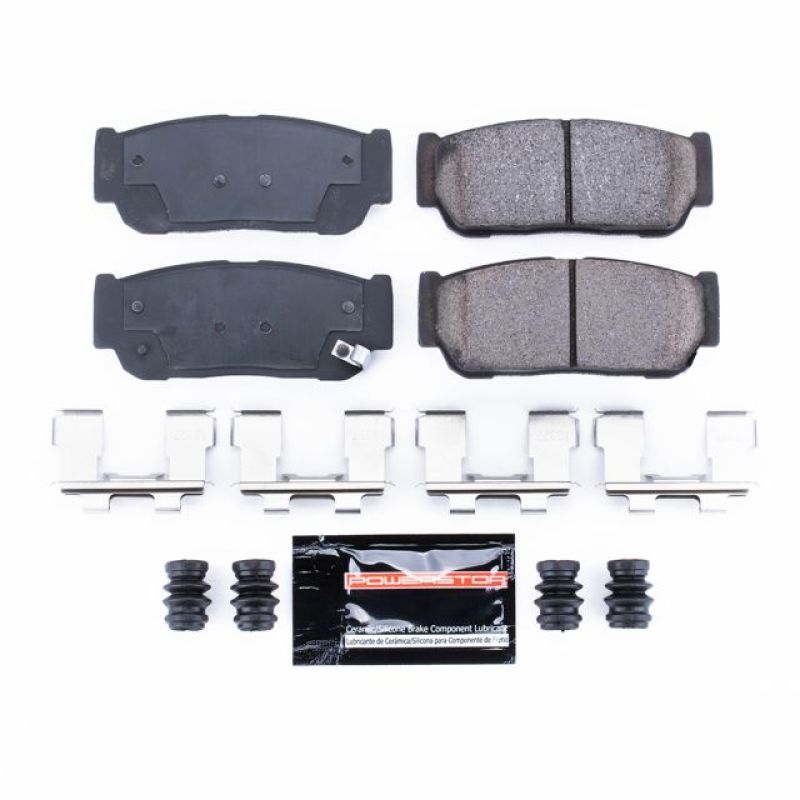 Power Stop 2007 Hyundai Entourage Rear Z23 Evolution Sport Brake Pads w/Hardware-Brake Pads - Performance-Grocery Getter Performance