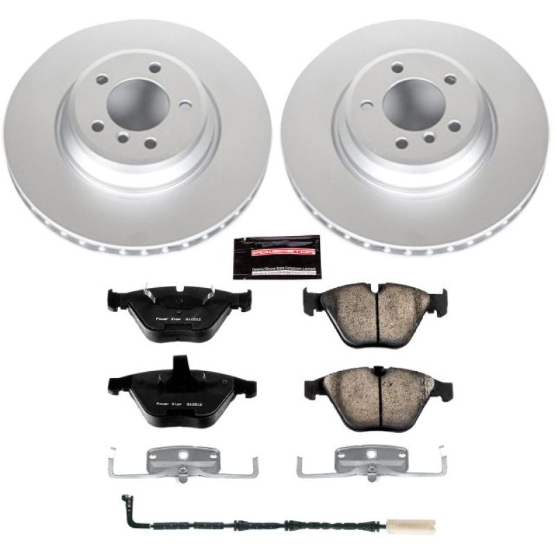 Power Stop 2009 BMW 335d Front Z23 Evolution Sport Coated Brake Kit-Brake Kits - Performance D&S-Grocery Getter Performance