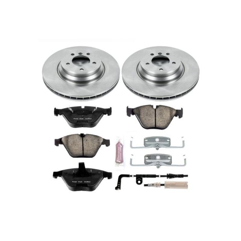 Power Stop 2009 BMW 335i xDrive Front Autospecialty Brake Kit-Brake Kits - OE-Grocery Getter Performance