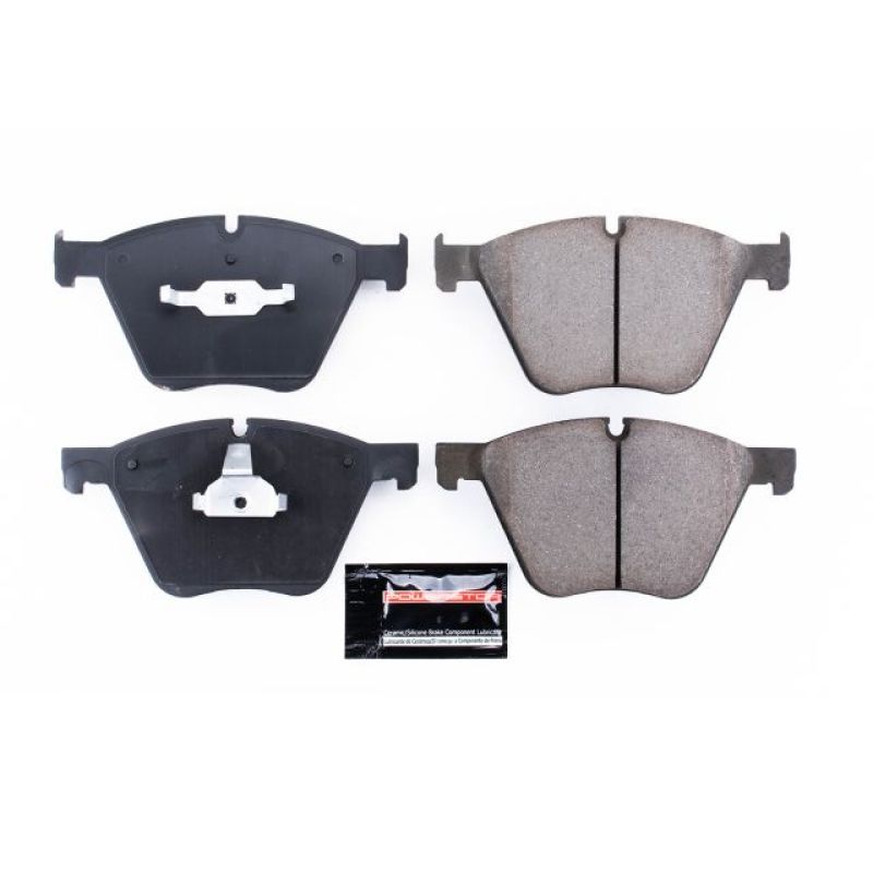 Power Stop 2010 BMW 550i GT Front Z23 Evolution Sport Brake Pads w/Hardware-Brake Pads - Performance-Grocery Getter Performance