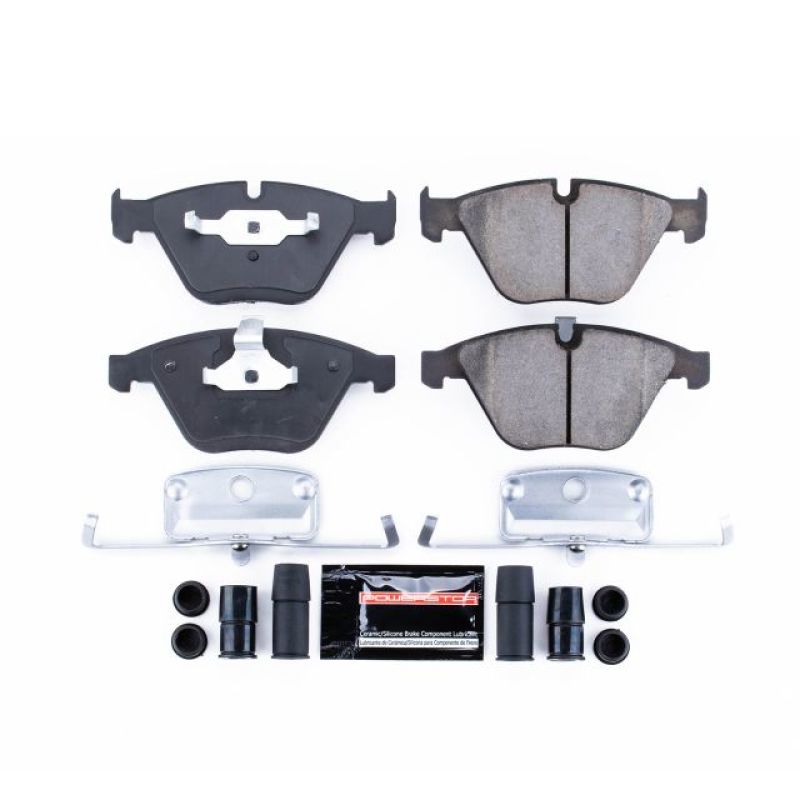 Power Stop 2011 BMW 1 Series M Front Z23 Evolution Sport Brake Pads w/Hardware-Brake Pads - Performance-Grocery Getter Performance