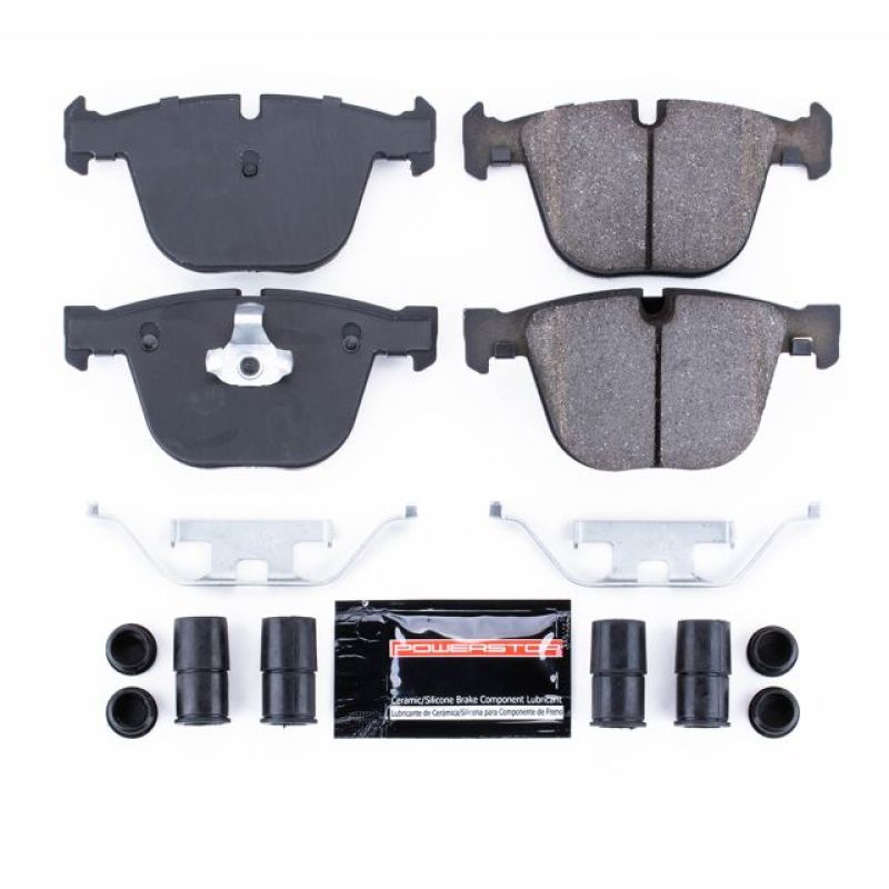 Power Stop 2011 BMW 1 Series M Rear Z23 Evolution Sport Brake Pads w/Hardware-Brake Pads - Performance-Grocery Getter Performance