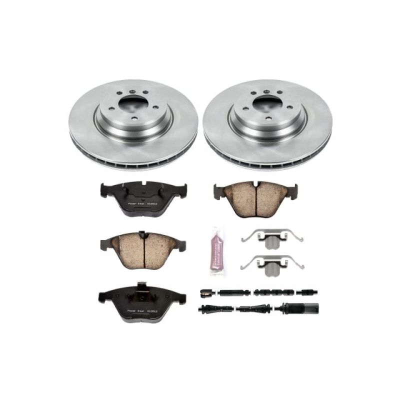 Power Stop 2011 BMW 335d Front Autospecialty Brake Kit-Brake Kits - OE-Grocery Getter Performance