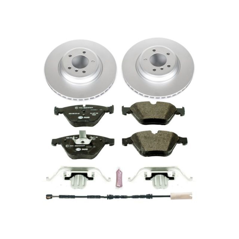 Power Stop 2011 BMW 335d Front Euro-Stop Brake Kit-Brake Kits - OE-Grocery Getter Performance