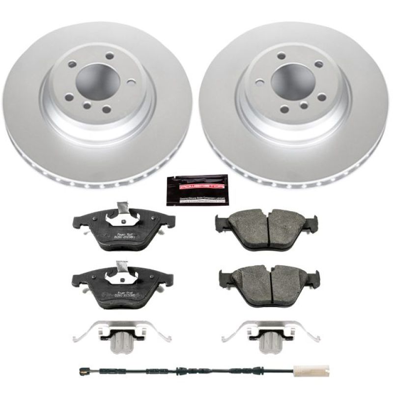 Power Stop 2011 BMW 335d Front Z23 Evolution Sport Coated Brake Kit-Brake Kits - Performance D&S-Grocery Getter Performance