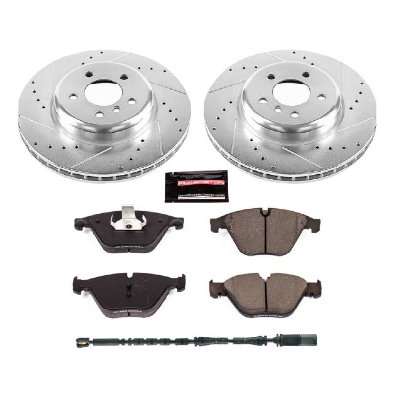Power Stop 2011 BMW 535i xDrive Front Z23 Evolution Sport Brake Kit-Brake Kits - Performance D&S-Grocery Getter Performance