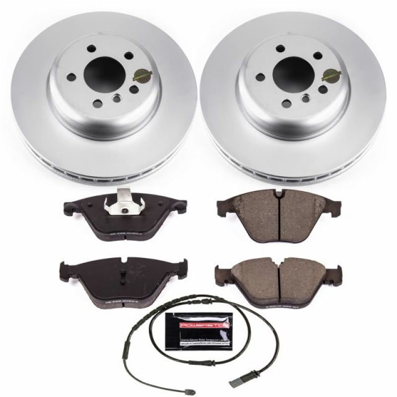 Power Stop 2011 BMW 535i xDrive Front Z23 Evolution Sport Coated Brake Kit-Brake Kits - Performance D&S-Grocery Getter Performance