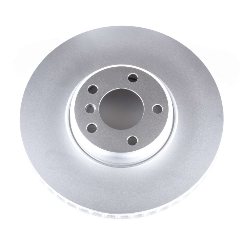 Power Stop 2013 BMW 528i Front Left Evolution High Carbon Geomet Coated Rotor-Brake Rotors - OE - Cryo-Grocery Getter Performance