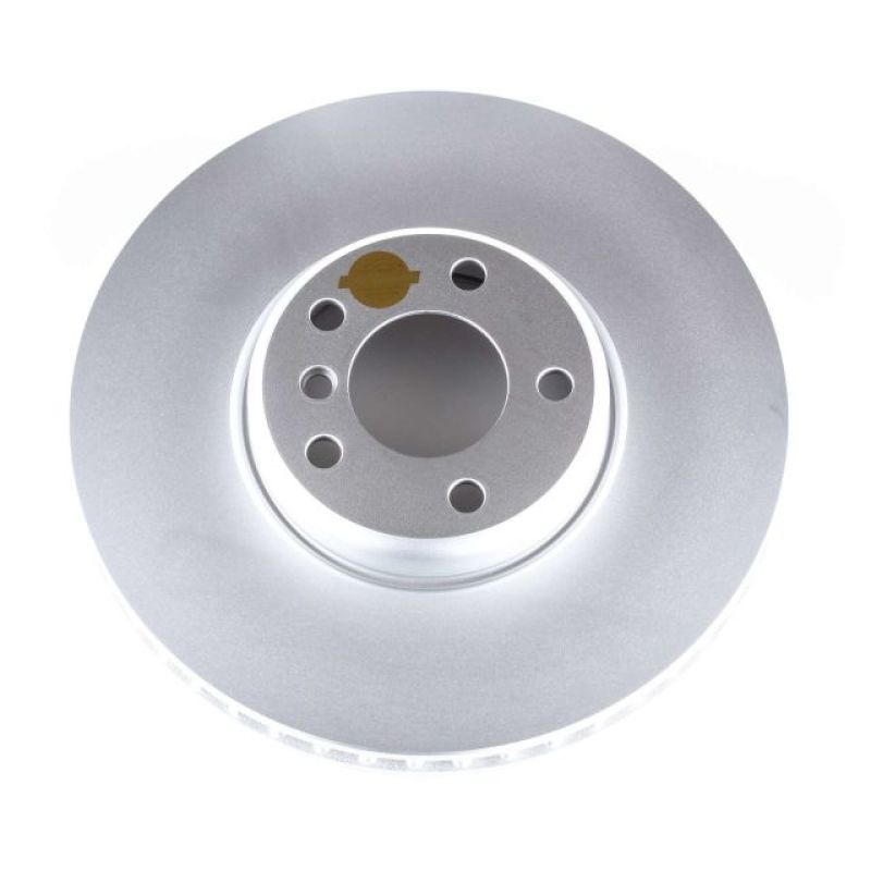 Power Stop 2013 BMW 528i Front Left Evolution High Carbon Geomet Coated Rotor-Brake Rotors - OE - Cryo-Grocery Getter Performance