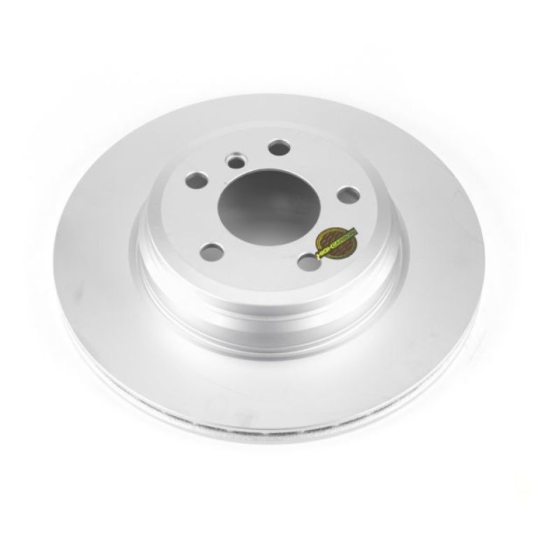 Power Stop 2016 BMW 328i Rear Evolution High Carbon Geomet Coated Rotor-Brake Rotors - OE - Cryo-Grocery Getter Performance