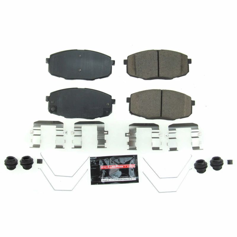 Power Stop 2017 Kia Soul Front Z23 Evolution Sport Brake Pads w/Hardware-Brake Pads - Performance-Grocery Getter Performance