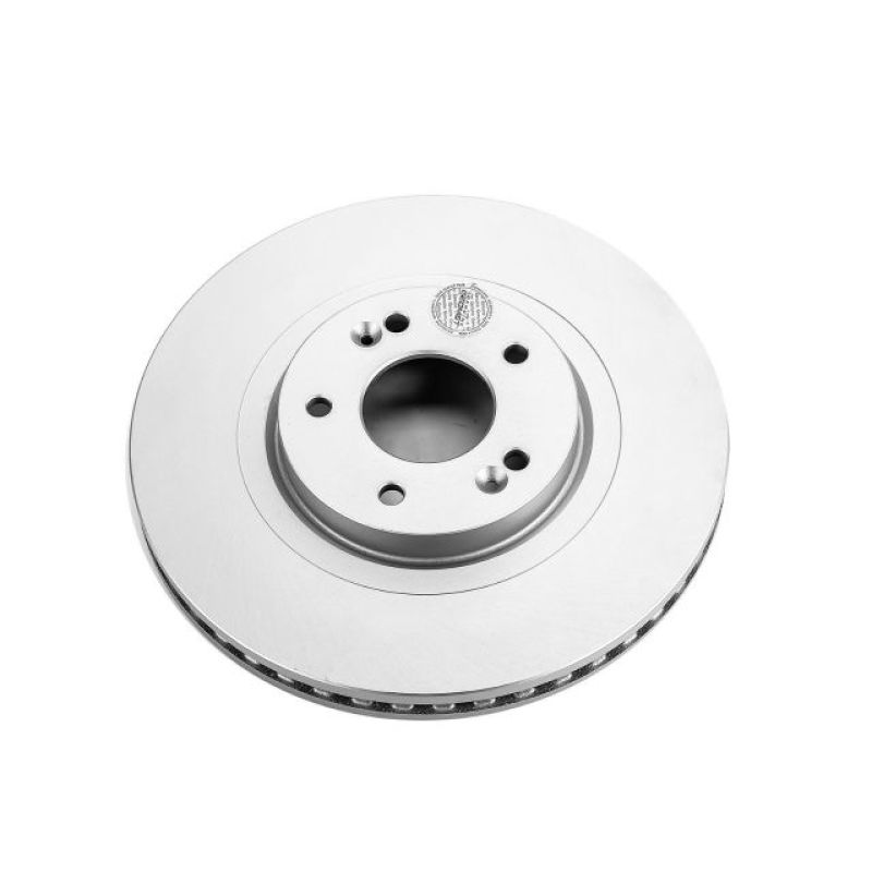 Power Stop 2018 Hyundai Santa Fe Sport Front Evolution Geomet Coated Rotor-Brake Rotors - OE - Cryo-Grocery Getter Performance