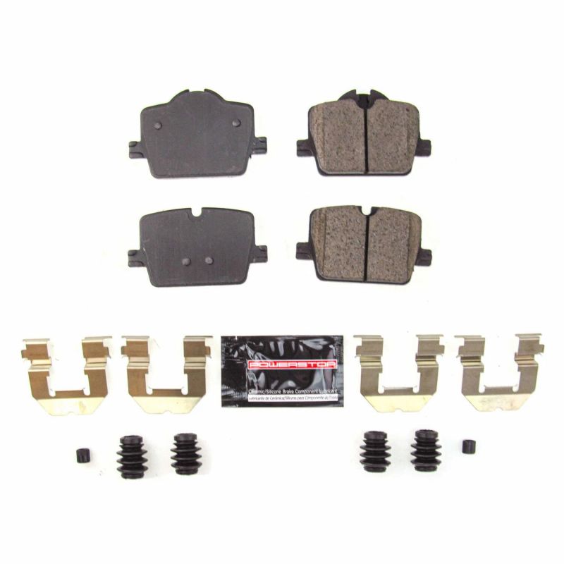 Power Stop 2019 BMW 330i Rear Z23 Evolution Sport Brake Pads w/Hardware-Brake Pads - Performance-Grocery Getter Performance