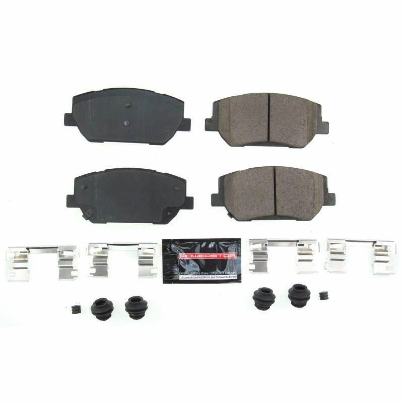 Power Stop 2019 Hyundai Santa Fe Front Z23 Evolution Sport Brake Pads w/Hardware-Brake Pads - Performance-Grocery Getter Performance