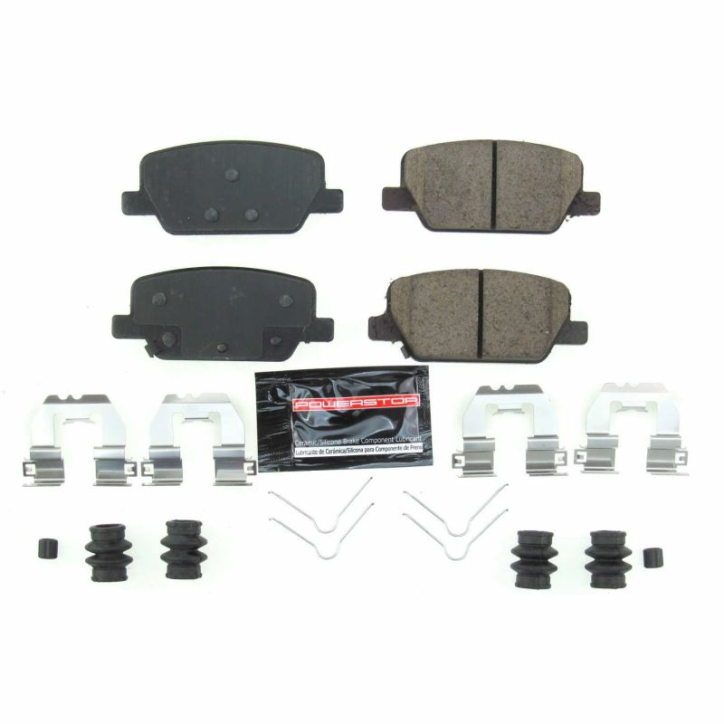 Power Stop 2019 Hyundai Santa Fe Rear Z23 Evolution Sport Brake Pads w/Hardware-Brake Pads - Performance-Grocery Getter Performance