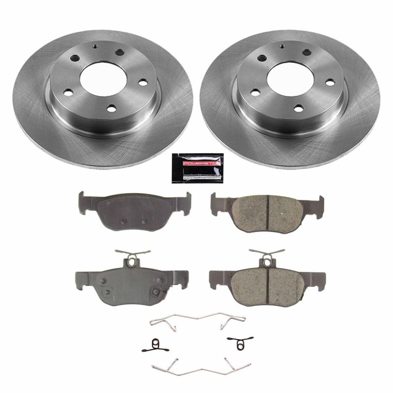 Power Stop 2019 Mazda 3 Rear Autospecialty Brake Kit-Brake Kits - OE-Grocery Getter Performance