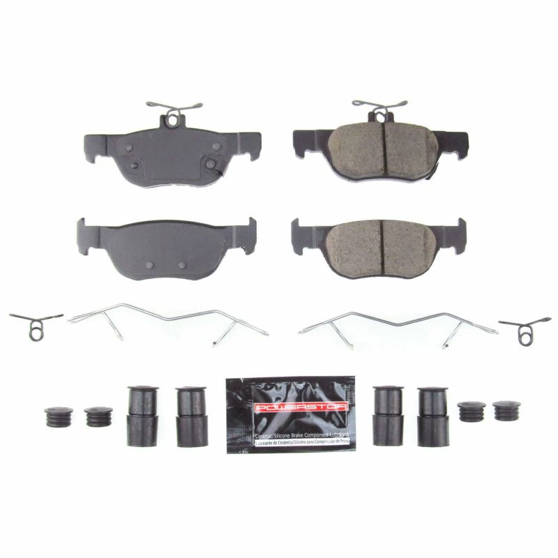 Power Stop 2019 Mazda 3 Rear Z23 Evolution Sport Brake Pads w/Hardware-Brake Pads - Performance-Grocery Getter Performance