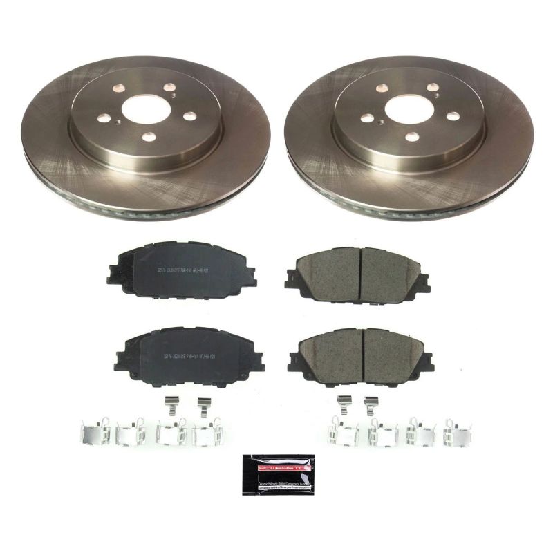 Power Stop 2019 Toyota Corolla Front Autospecialty Brake Kit-Brake Kits - OE-Grocery Getter Performance